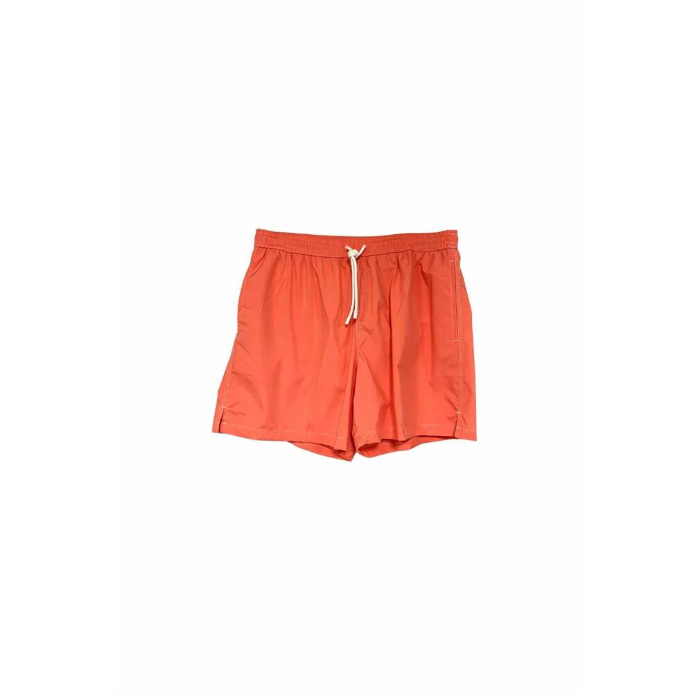 NEW FEDELI men's madeira airstop swim shorts trunks in peach blossom